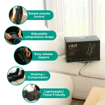 Vibit FlowBoots - Wireless Compression Boots (+Free Gift)